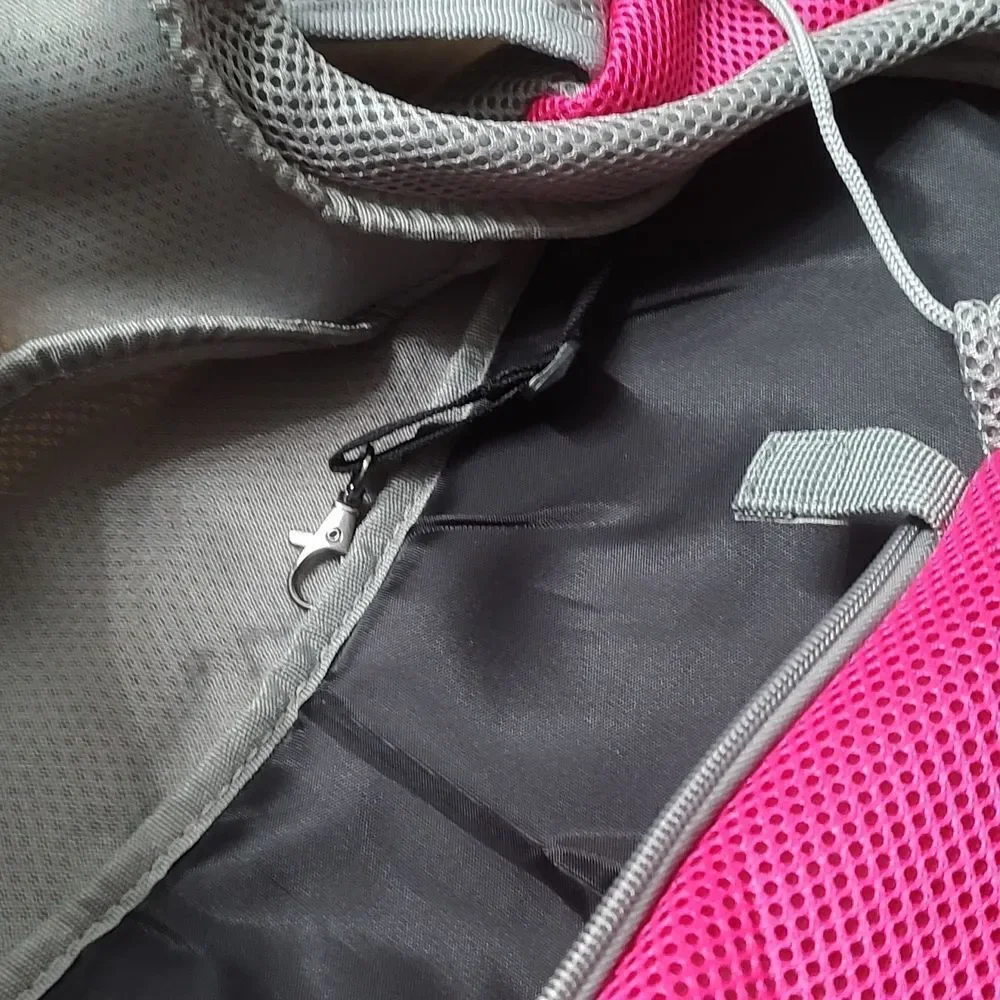 Pawaboo Pet Dog Sling Carrier, Hand Free Drawstring Dog Papoose Sz Medium